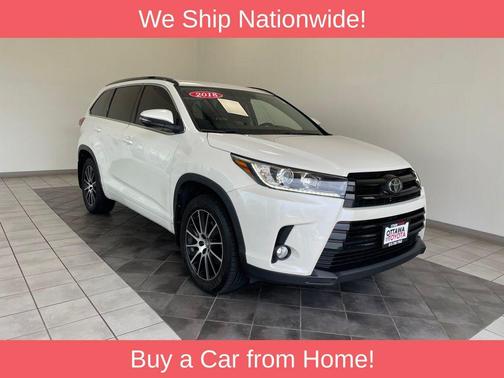 Blizzard Pearl 2018 Toyota Highlander SE