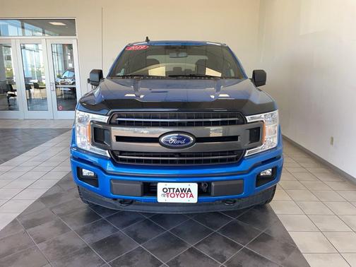 Velocity Blue Metallic 2019 Ford F-150 XLT