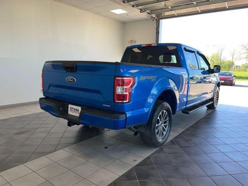 Velocity Blue Metallic 2019 Ford F-150 XLT