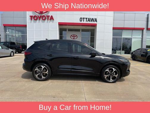 Agate Black Metallic 2023 Ford Escape ST-Line Elite