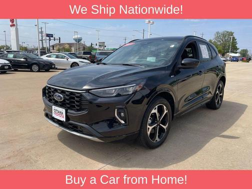 Agate Black Metallic 2023 Ford Escape ST-Line Elite