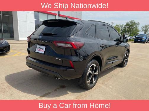 Agate Black Metallic 2023 Ford Escape ST-Line Elite