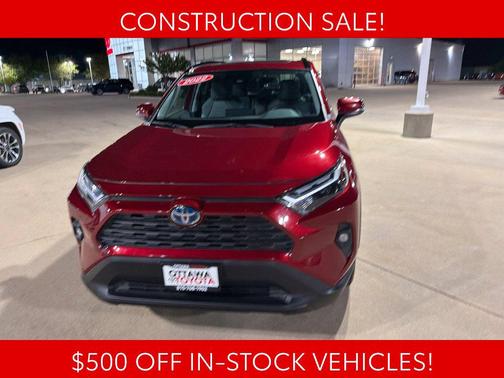Ruby Flare Pearl 2022 Toyota RAV4 Hybrid XLE Premium