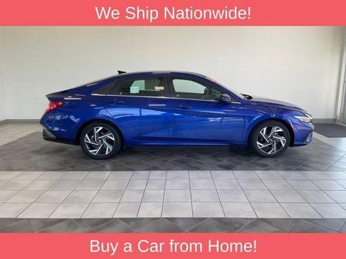 Intense Blue 2025 Hyundai ELANTRA SEL