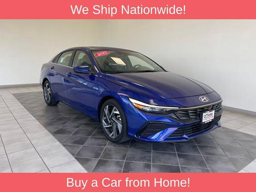 Intense Blue 2025 Hyundai ELANTRA SEL