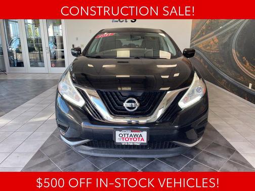 Magnetic Black Metallic 2017 Nissan Murano S