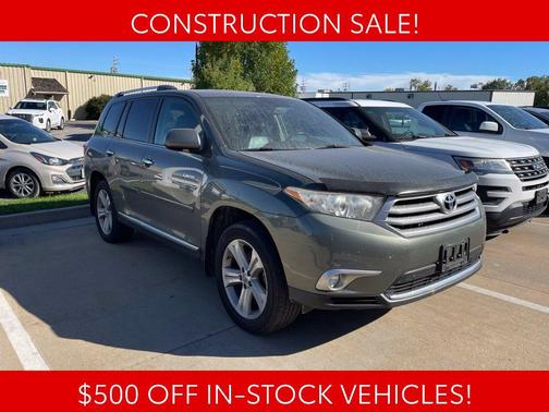 Cypress Pearl 2012 Toyota Highlander Limited