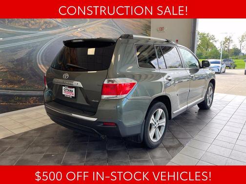 Cypress Pearl 2012 Toyota Highlander Limited