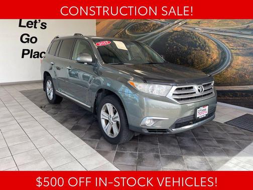 Cypress Pearl 2012 Toyota Highlander Limited