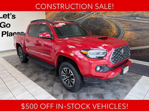 Barcelona Red Metallic 2022 Toyota Tacoma TRD Sport