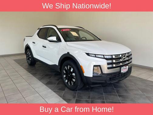 Atlas White 2025 Hyundai SANTA CRUZ SEL