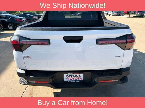Atlas White 2025 Hyundai SANTA CRUZ SEL