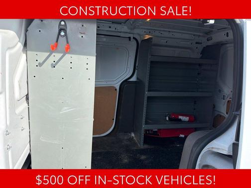 Frozen White 2020 Ford Transit Connect XL Cargo Van