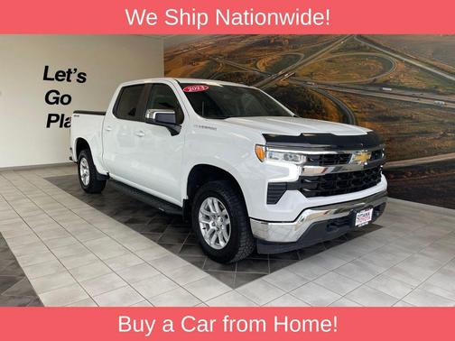 Summit White 2023 Chevrolet Silverado 1500 LT