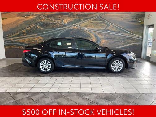 Midnight Black Metallic 2026 Toyota Camry LE