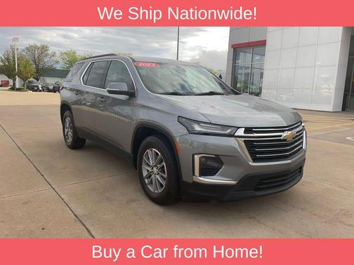 Sterling Gray Metallic 2023 Chevrolet Traverse LT Cloth
