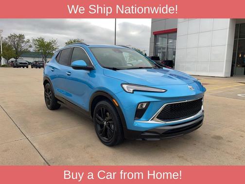 Aquamarine Blue Metallic 2025 Buick Encore GX Sport Touring