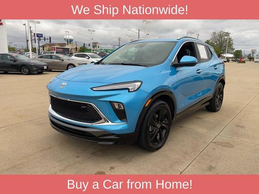 Aquamarine Blue Metallic 2025 Buick Encore GX Sport Touring