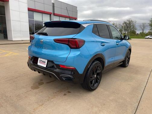 Aquamarine Blue Metallic 2025 Buick Encore GX Sport Touring