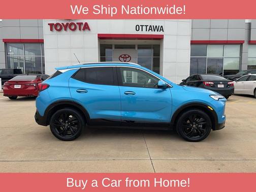 Aquamarine Blue Metallic 2025 Buick Encore GX Sport Touring