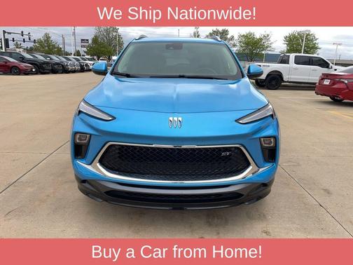 Aquamarine Blue Metallic 2025 Buick Encore GX Sport Touring