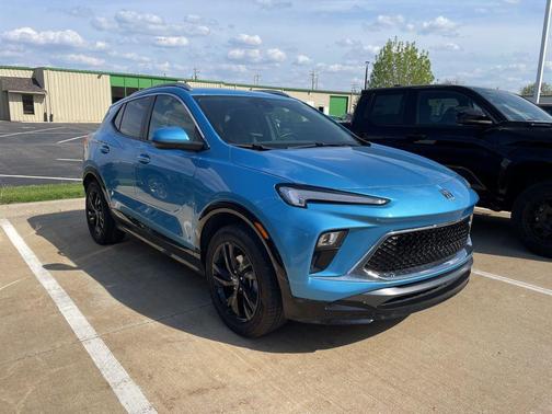 Aquamarine Blue Metallic 2025 Buick Encore GX Sport Touring