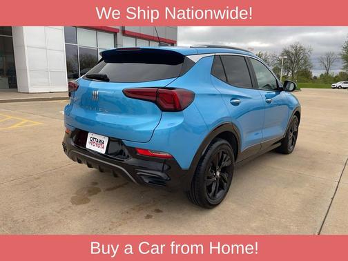 Aquamarine Blue Metallic 2025 Buick Encore GX Sport Touring