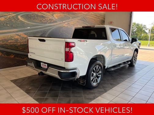 Summit White 2023 Chevrolet Silverado 1500 LT