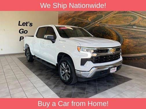 Summit White 2023 Chevrolet Silverado 1500 LT