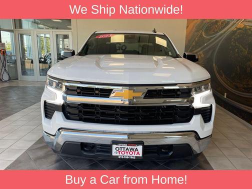 Summit White 2023 Chevrolet Silverado 1500 LT