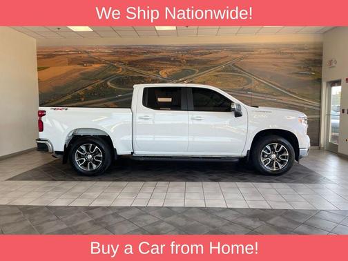 Summit White 2023 Chevrolet Silverado 1500 LT
