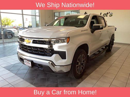 Summit White 2023 Chevrolet Silverado 1500 LT