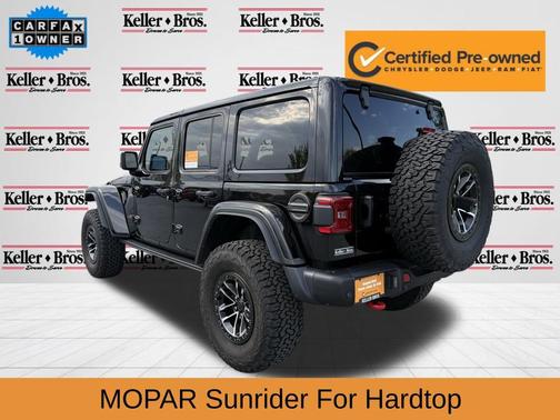 Black Clearcoat 2024 Jeep Wrangler Rubicon