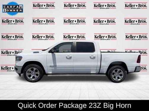 Bright White Clearcoat 2022 RAM 1500 Big Horn/Lone Star