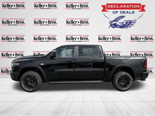 Diamond Black Crystal Pearlcoat 2026 RAM 1500 Rebel