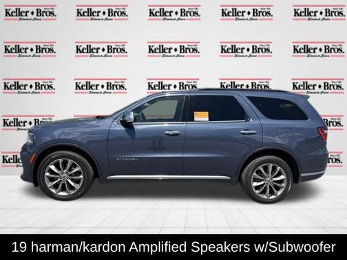 Reactor Blue Pearlcoat 2021 Dodge Durango Citadel AWD