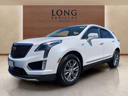 Crystal White Tri-Coat 2023 Cadillac XT5 Premium Luxury