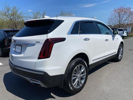 Crystal White Tri-Coat 2023 Cadillac XT5 Premium Luxury