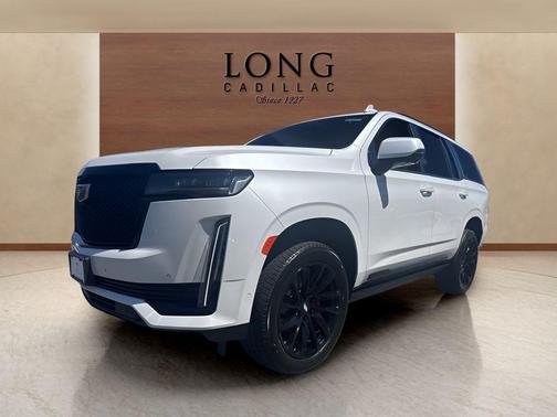 Crystal White Tri-Coat 2024 Cadillac Escalade Sport
