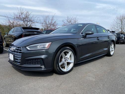 Manhattan Gray Metallic 2018 Audi A5 2.0T Premium Plus