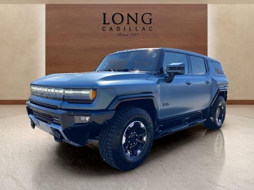 Neptune Blue 2024 GMC HUMMER EV SUV 3X