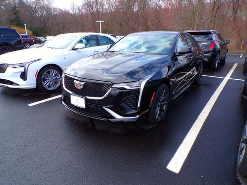 Black 2026 Cadillac CT4 Sport