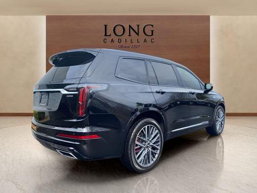 Stellar Black Metallic 2025 Cadillac XT6 Sport AWD