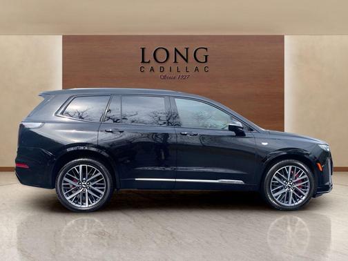 Stellar Black Metallic 2025 Cadillac XT6 Sport AWD