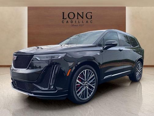 Stellar Black Metallic 2025 Cadillac XT6 Sport AWD