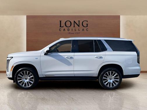 Crystal White Tri-Coat 2025 Cadillac Escalade Premium Luxury Platinum