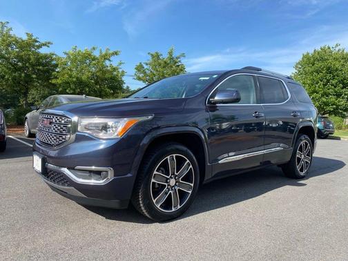 Blue Steel Metallic 2019 GMC Acadia Denali