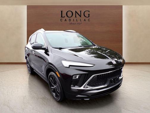 Ebony Twilight Metallic 2025 Buick Encore GX Sport Touring