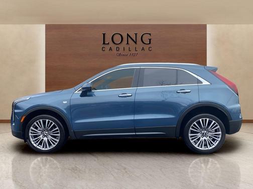 Deep Sea Metallic 2024 Cadillac XT4 Premium Luxury