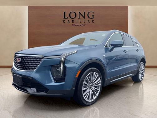 Deep Sea Metallic 2024 Cadillac XT4 Premium Luxury